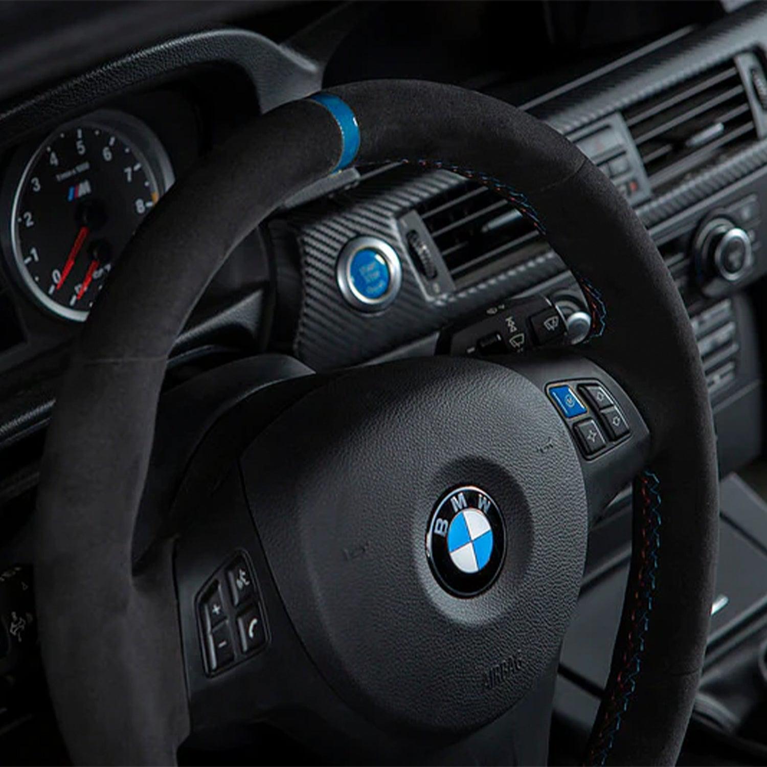 IND BMW M3/3 Series Start-Stop Engine Button In Blue (E90/E92/E93)-R44 Performance