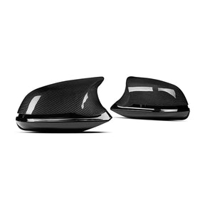 MHC BMW F Series 6 Piece Full Replacement Performance Mirror Units In Gloss Carbon Fibre-R44 Performance