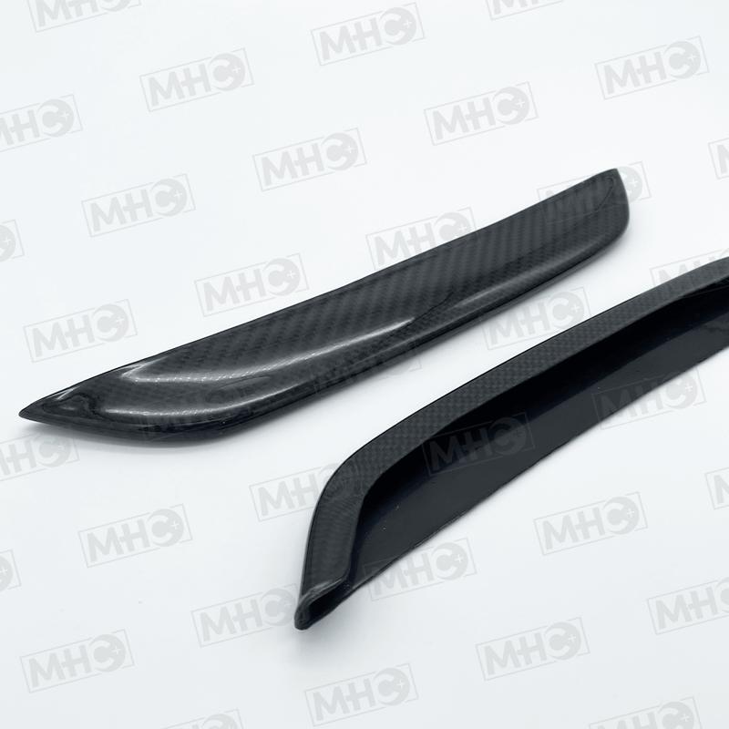 MHC+ BMW M235i/M240i Front Lower Grille Covers In Pre Preg Carbon Fibre (F22/F23)-R44 Performance