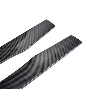 MHC Mercedes C63 AMG Performance Style Side Skirts In Gloss Carbon Fibre (W205 Coupe)-R44 Performance