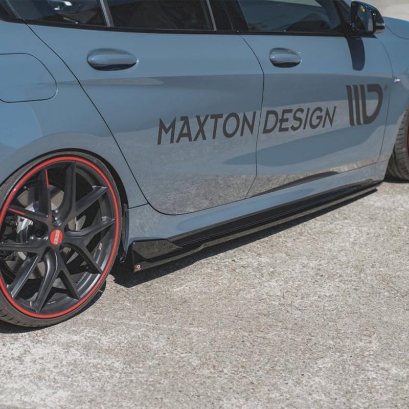 Maxton Design Side Skirts Diffusers V3 BMW 1 Series F40 M135I /M-Sport-R44 Performance