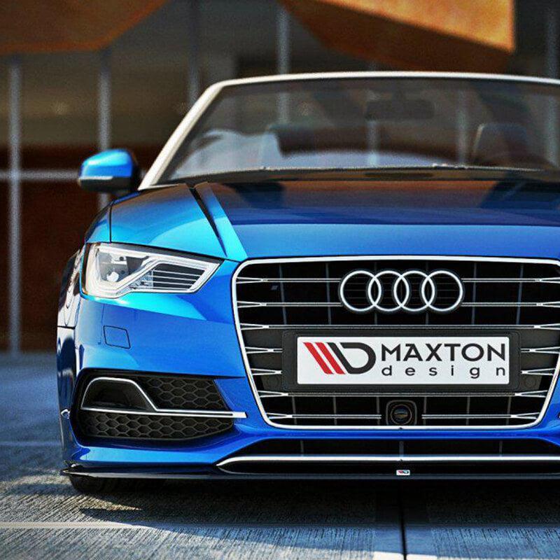 Maxton Front Splitter Audi S3 8V Sedan,Cabrio/Audi A3 8V Sline Sedan-R44 Performance