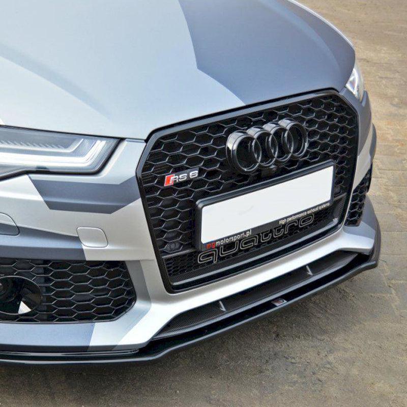 Maxton Front Splitter V.1 Audi Rs6 C7 (2013-Up)-R44 Performance