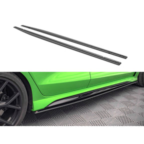 Maxton Street Pro Side Skirts Diffusers for Audi RS3 Sedan 8Y (2020-)-R44 Performance