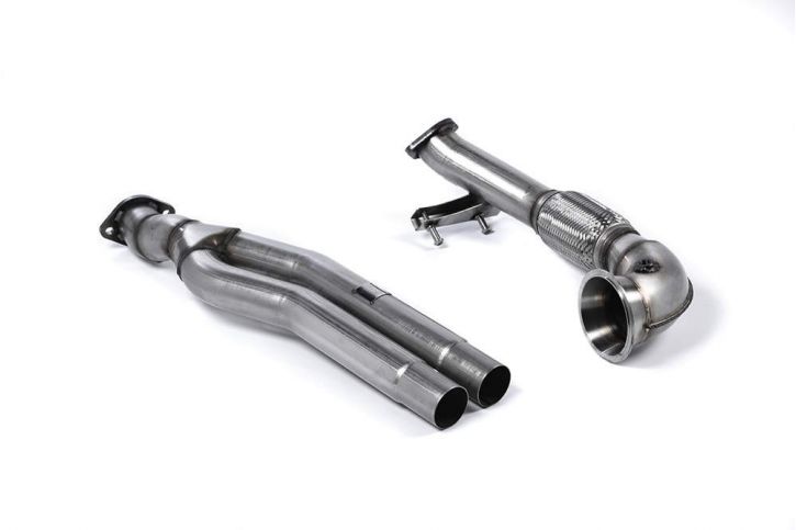 Milltek Sport - Audi RS3 Sportback Primary Catalyst Bypass Pipe And Turbo Elbow-R44 Performance