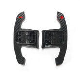 SHFT BMW F/G Series 'G8X Style' Automatic Paddle Shifters In Gloss Carbon Fibre With Red Details-R44 Performance