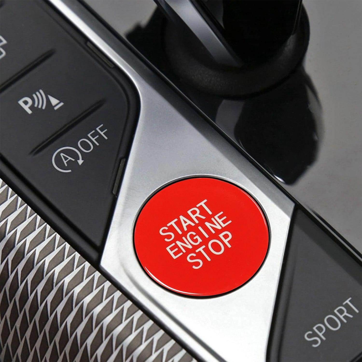 SHFT BMW G Series Start-Stop Engine Button In Red-R44 Performance