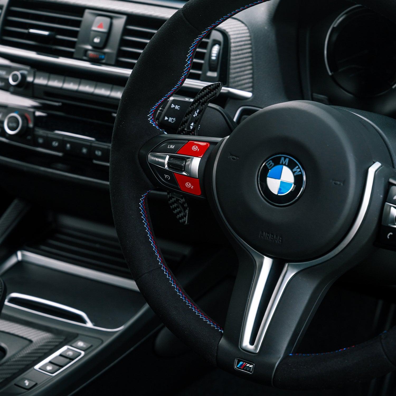 SHFT PD1 BMW F Series Automatic Paddle Shifters In Gloss/Matte Carbon Fibre-R44 Performance